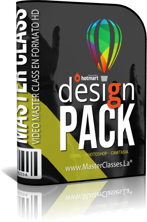 Design pack: Corel, Photoshop y Camtasia